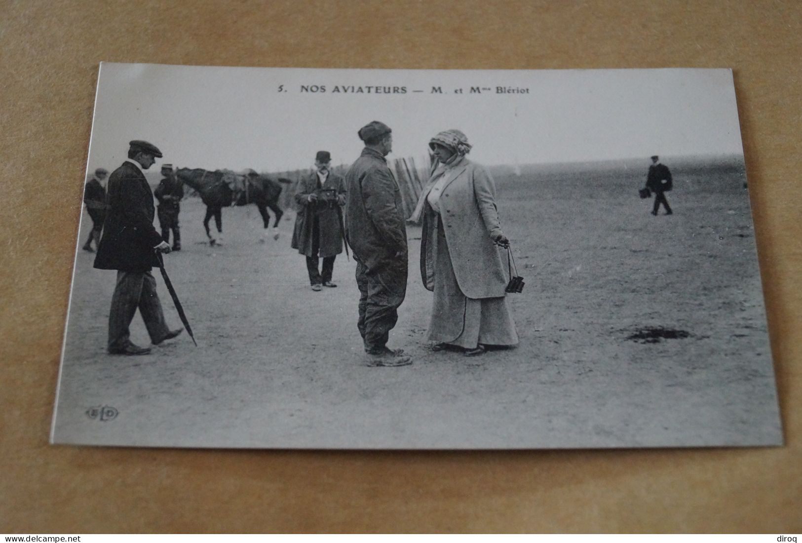 Aviation ,aviateur , Mr. Et Mme Blériot, Ancienne Carte Postale,collection - Airmen, Fliers