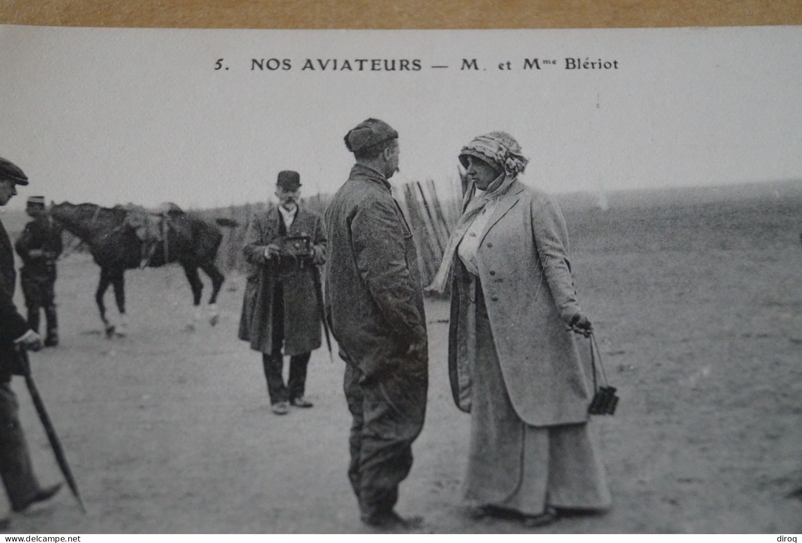 Aviation ,aviateur , Mr. Et Mme Blériot, Ancienne Carte Postale,collection - Airmen, Fliers