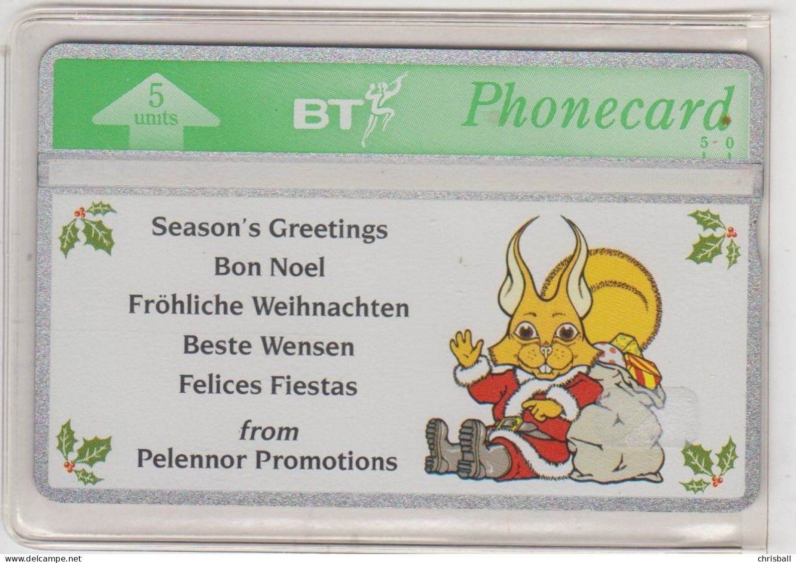 BT 5 Unit -'Seasons Greetings From Pelennor'  Mint - BT Emissioni Commemorative