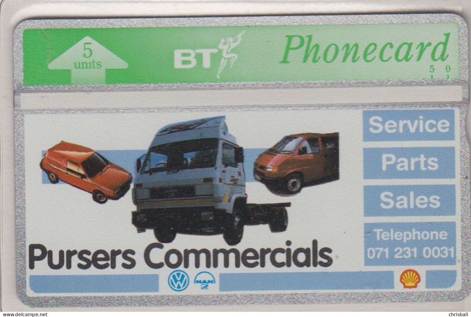 BT 5 Unit -'Pursers Commercials'  Mint - BT Emissions Commémoratives
