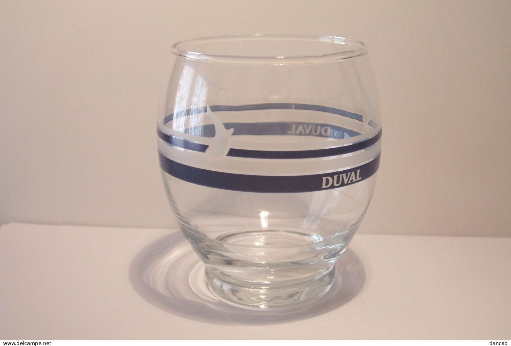 VERRE  " PASTIS  DUVAL " -  ( Dauphin ) - Pas De Reflet Sur L'original - - Glasses