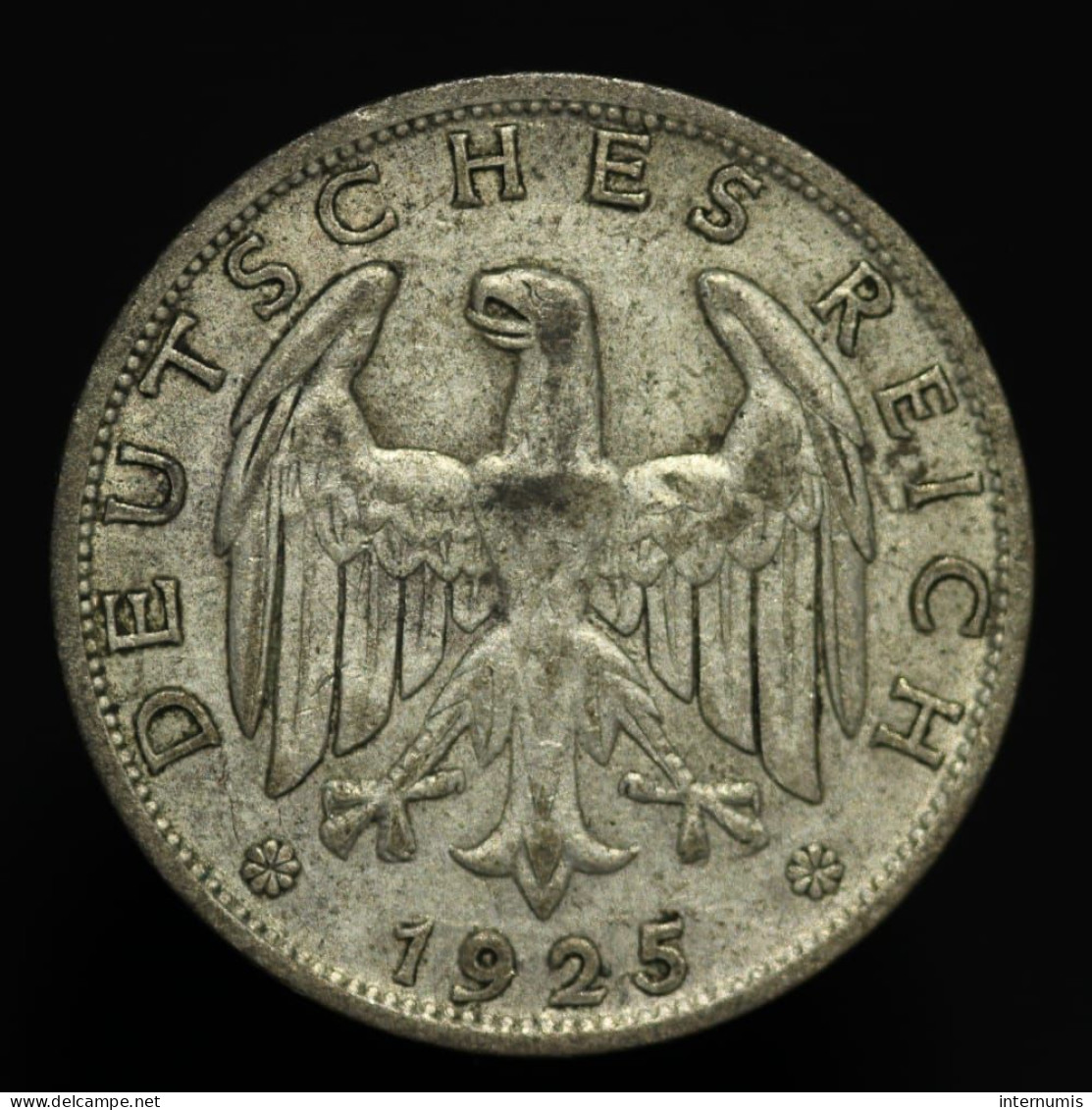 Allemagne / Germany, 1  Reichsmark, 1925, A - Berlin, Argent (Silver), SUP (AU), KM#44 - 1 Mark & 1 Reichsmark