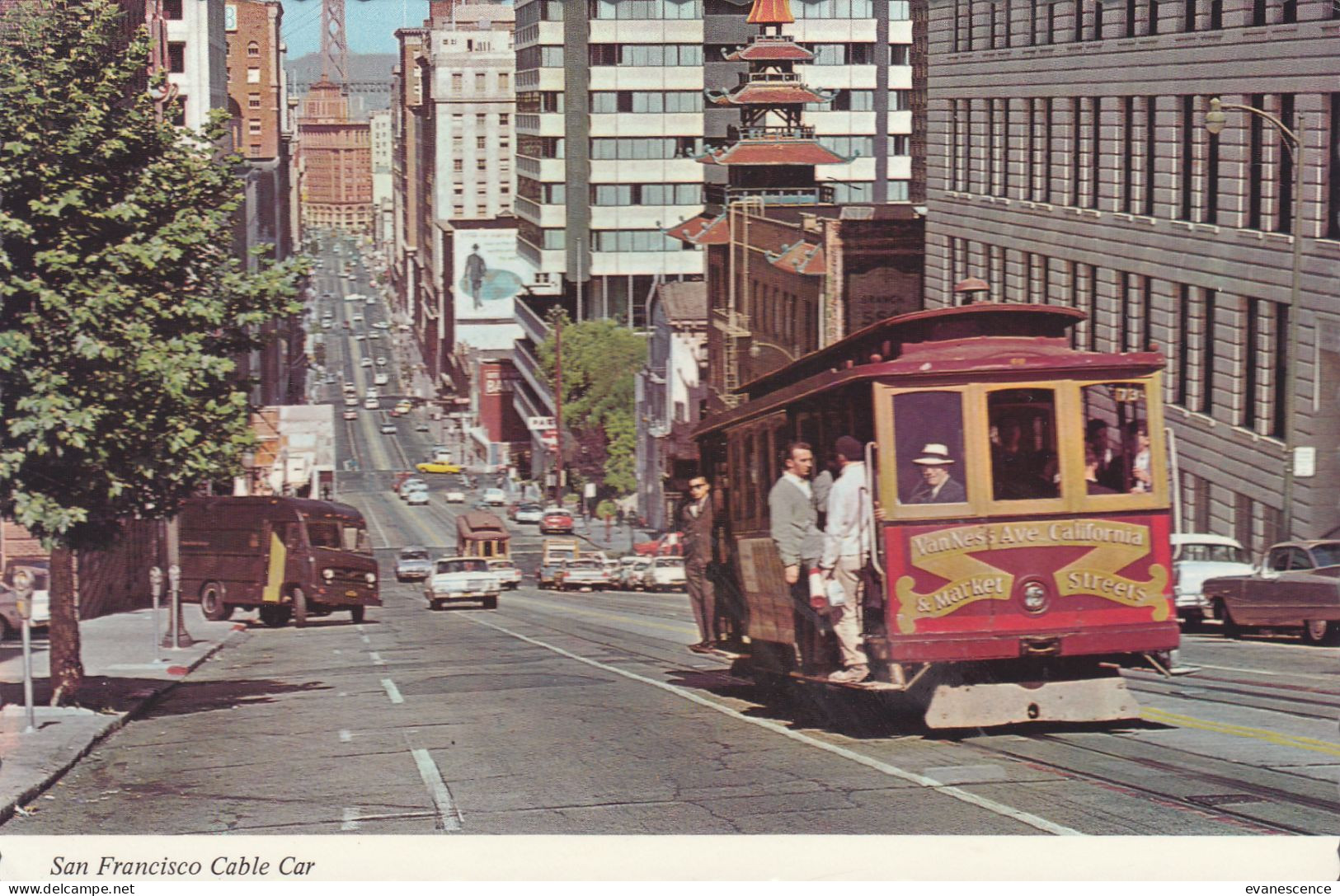 San Francisco : Cable Car Turtable  ///  Ref. Aout  23 ///  BO. SM .N°25 - San Francisco