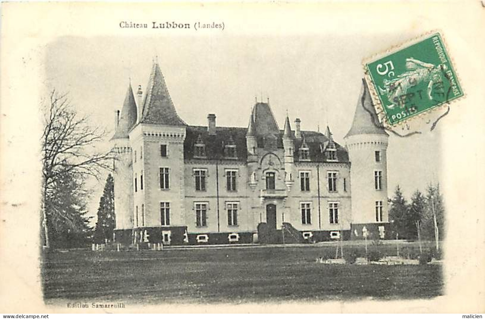 -dpts Div. -ref BK284- Landes - Lubbon - Le Château - Châteaux - - Tartas