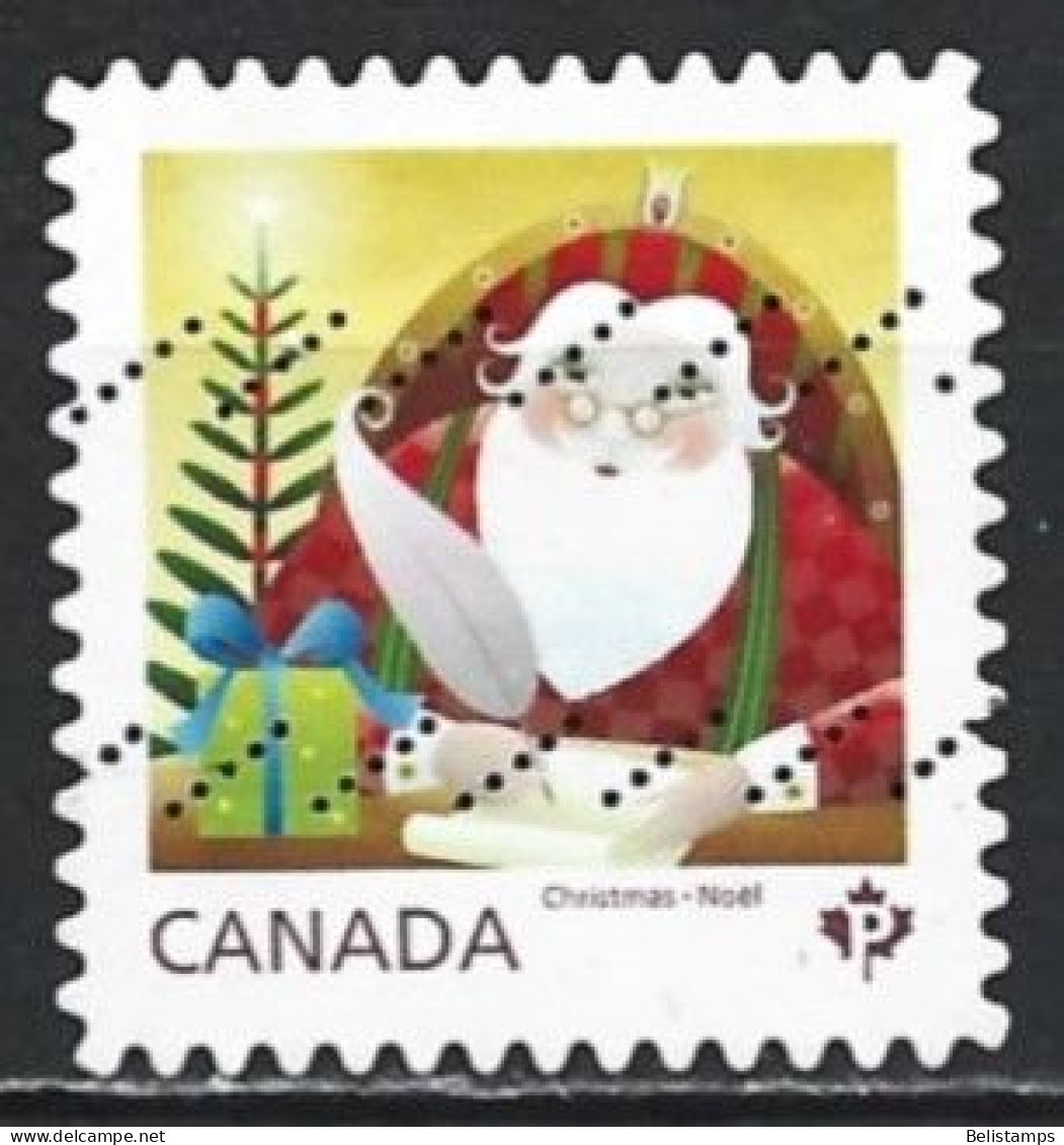 Canada 2014. Scott #2798 (U) Christmas, Santa Claus Writing Letter - Gebruikt