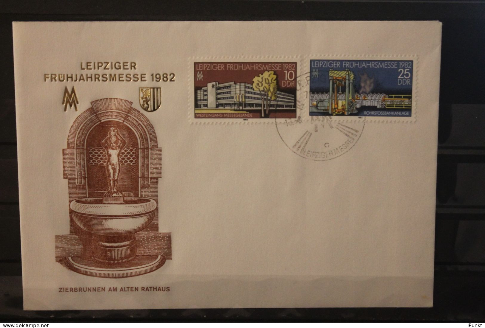 DDR 1982;  Leipziger Frühjahrsmesse 1982, Messebrief; MiNr. 2683-84, ESST - Covers - Used