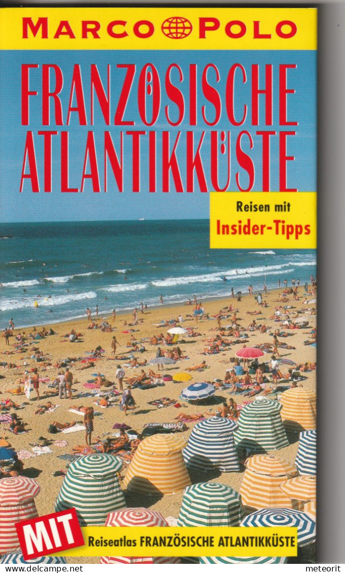 Französische Atlantikküste Reiseführer Von Marco Polo ISBN 3-89525-777-X , 120 Seiten, Wie Neu! - France