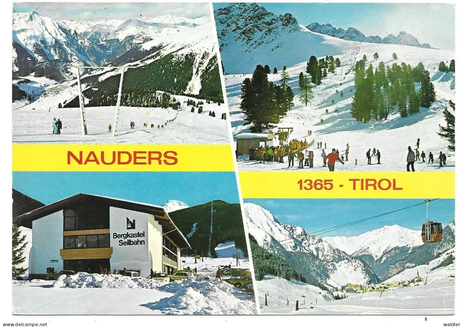 6543  NAUDERS / TIROL  --  MEHRBILD - Nauders