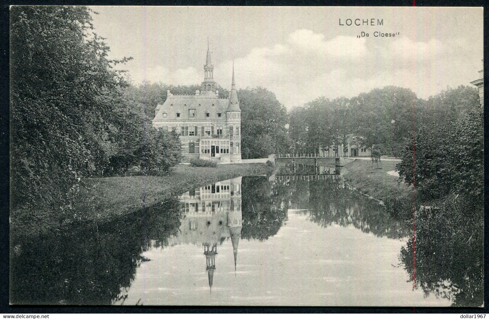Kasteel De Cloese. Zwiepseweg, 7241 PW Lochem - Used : 8-8-1923  - 2 Scans For Originalscan !! - Lochem