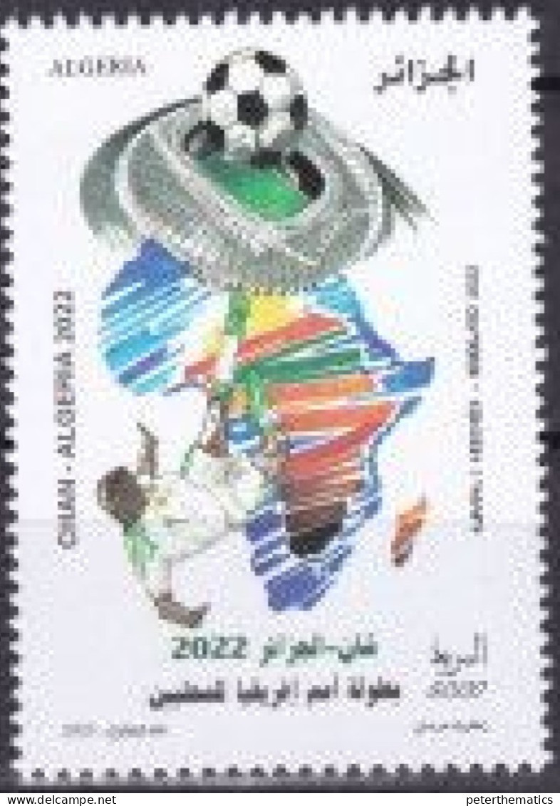 ALGERIA, 2023, MNH, SPORTS, FOOTBALL, AFRICA NATIONS FOOTBALL CHAMPIONSHIPS, 1v - Fußball-Afrikameisterschaft