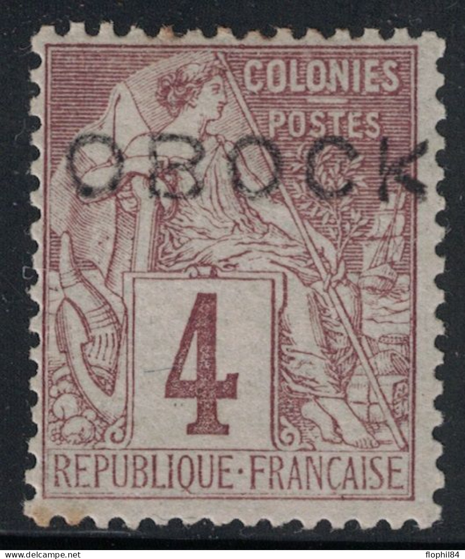 OBOCK - N°12 - NEUF AVEC GOMME - TRACE DE CHARNIERE - COTE 32€. - Unused Stamps