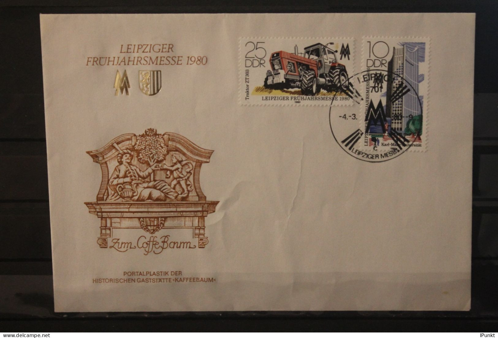 DDR 1980;  Leipziger Frühjahrsmesse 1980, Messebrief; MiNr. 2498-99; ESST - Covers - Used