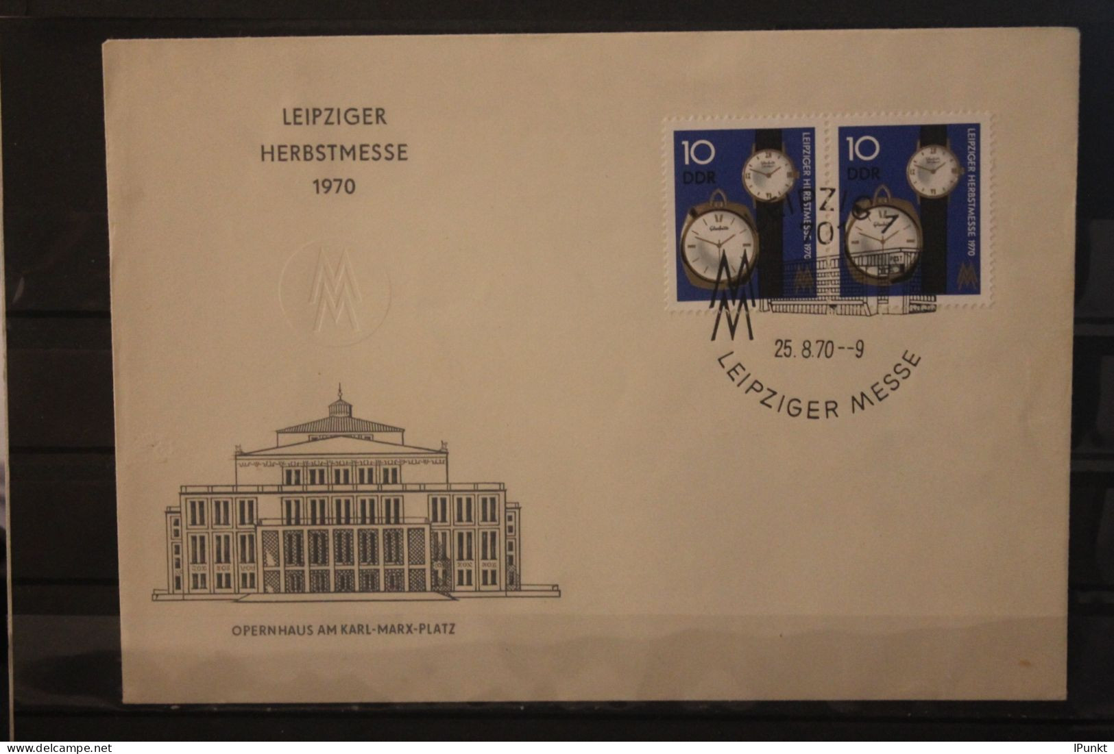 DDR 1970;  Leipziger Herbstmesse 1970, Messebrief; MiNr. 1601; FDC - Umschläge - Gebraucht