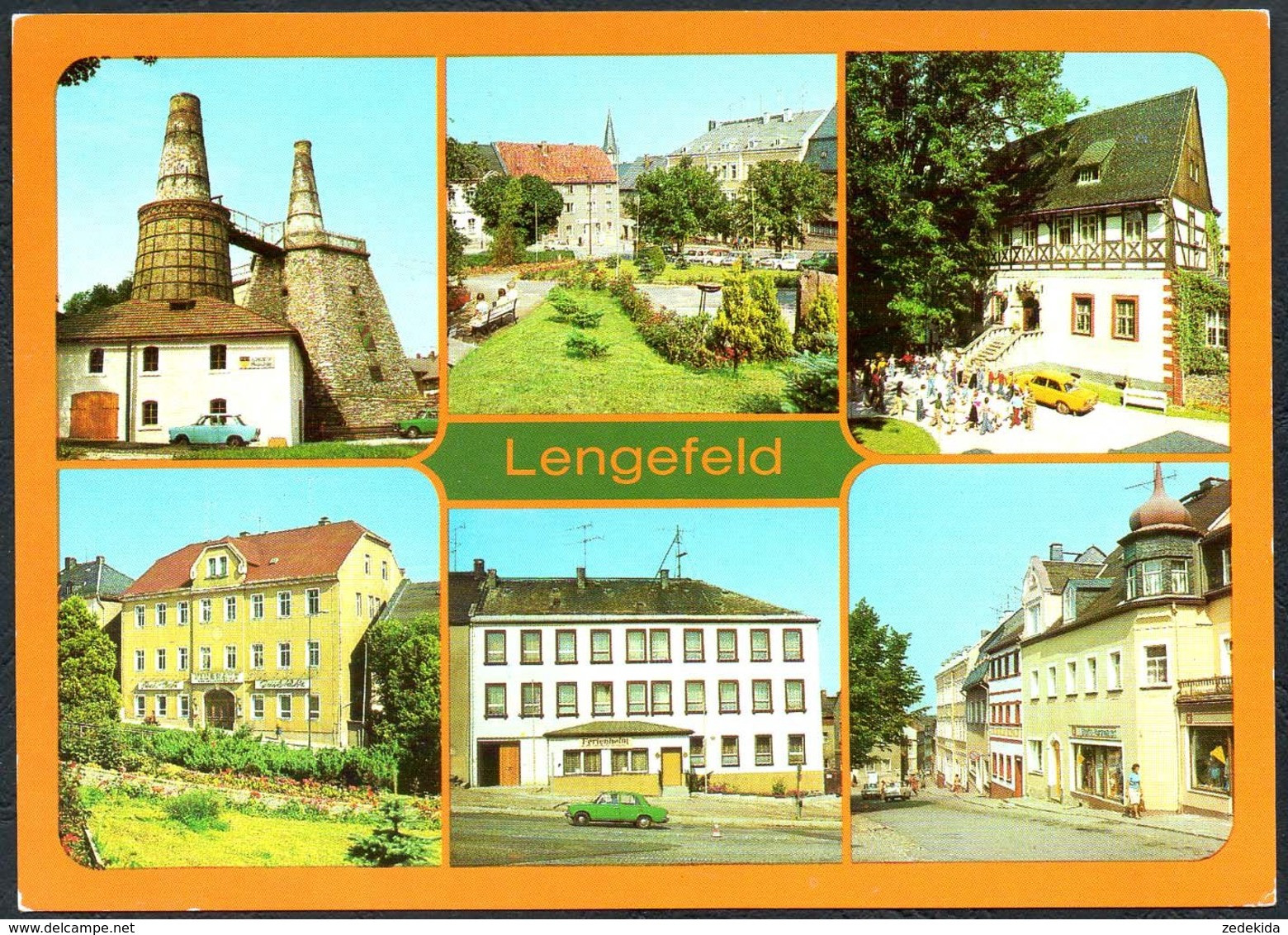 D6866 - TOP Lengefeld Kr. Marienberg - Bild Und Heimat Reichenbach - Lengefeld