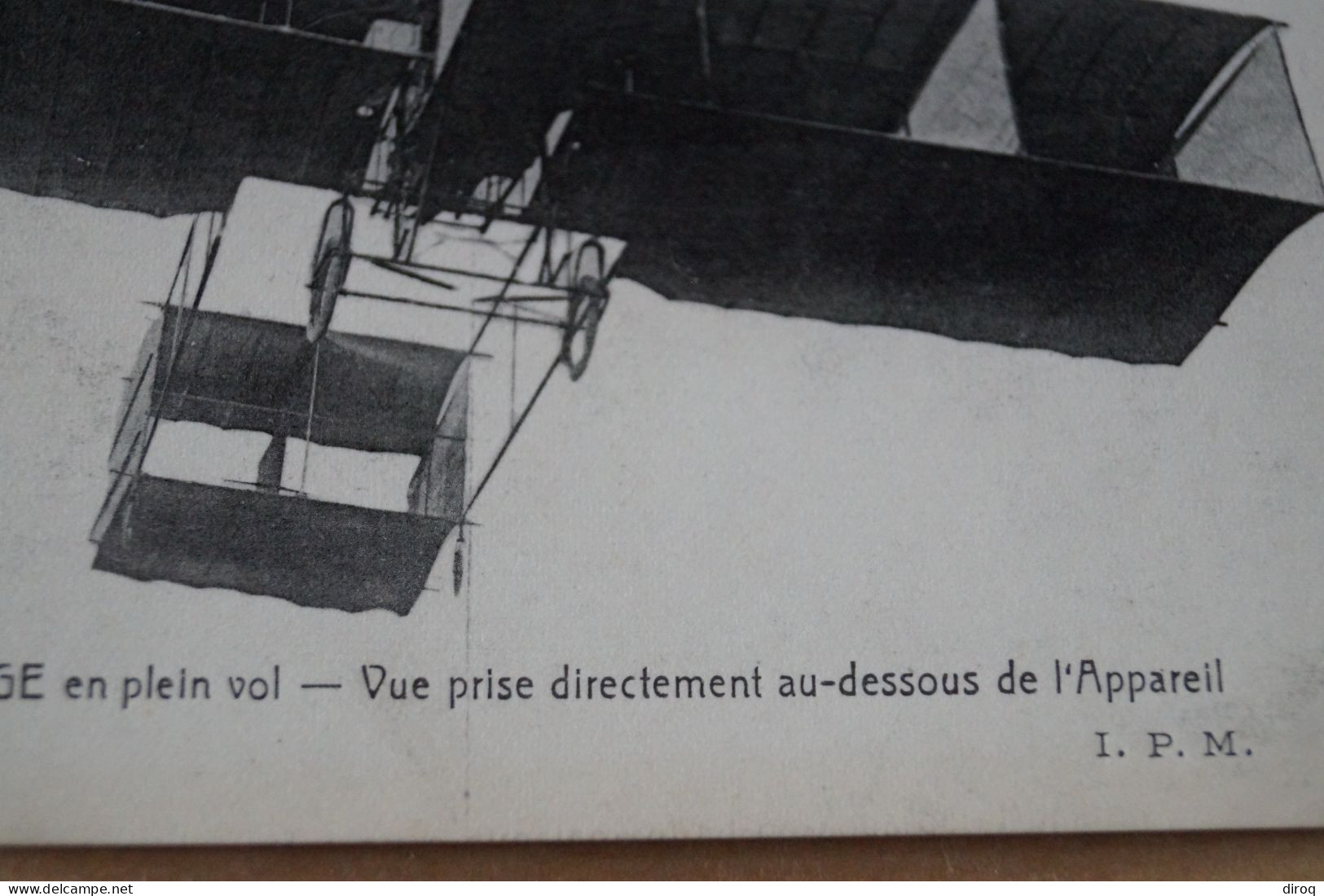 Aviation ,aviateur,l'Aéroplane Delagrange, Ancienne Carte Postale,collection - Airmen, Fliers