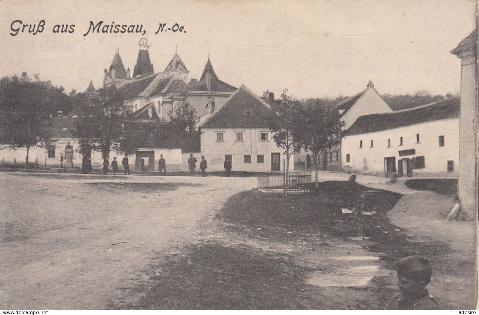 Gruss Aus MAISSAU (NÖ) - Ungel.191?, Seltene Schöne Karte ... - Maissau