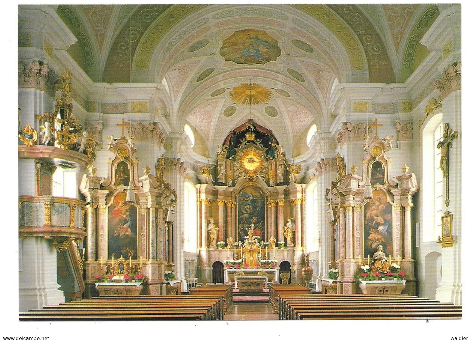 6380  ST. JOHANN IN TIROL  --  DEKANATSPFARRKIRCHE "MARIÄ HIMMELFAHRT"  INNEN - St. Johann In Tirol