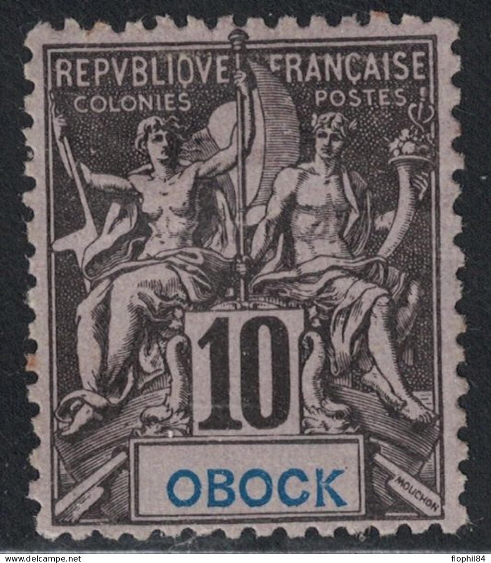 OBOCK - N°36 - NEUF GOMME AVEC TRACE CHARNIERE - COTE 9€50. - Neufs