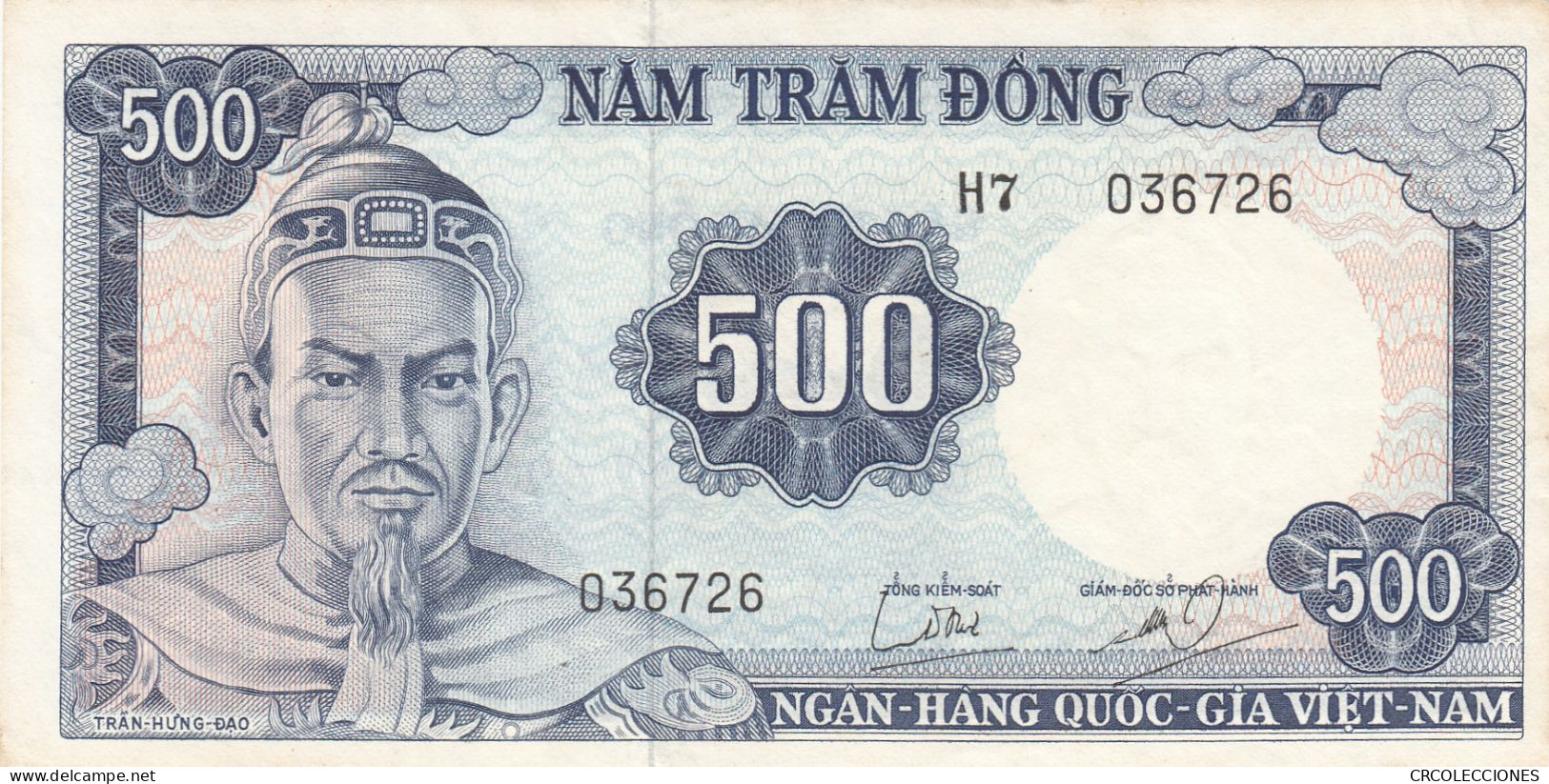 CRBX0220 BILLETE VIETNAM 500 DONG MBC - Viêt-Nam