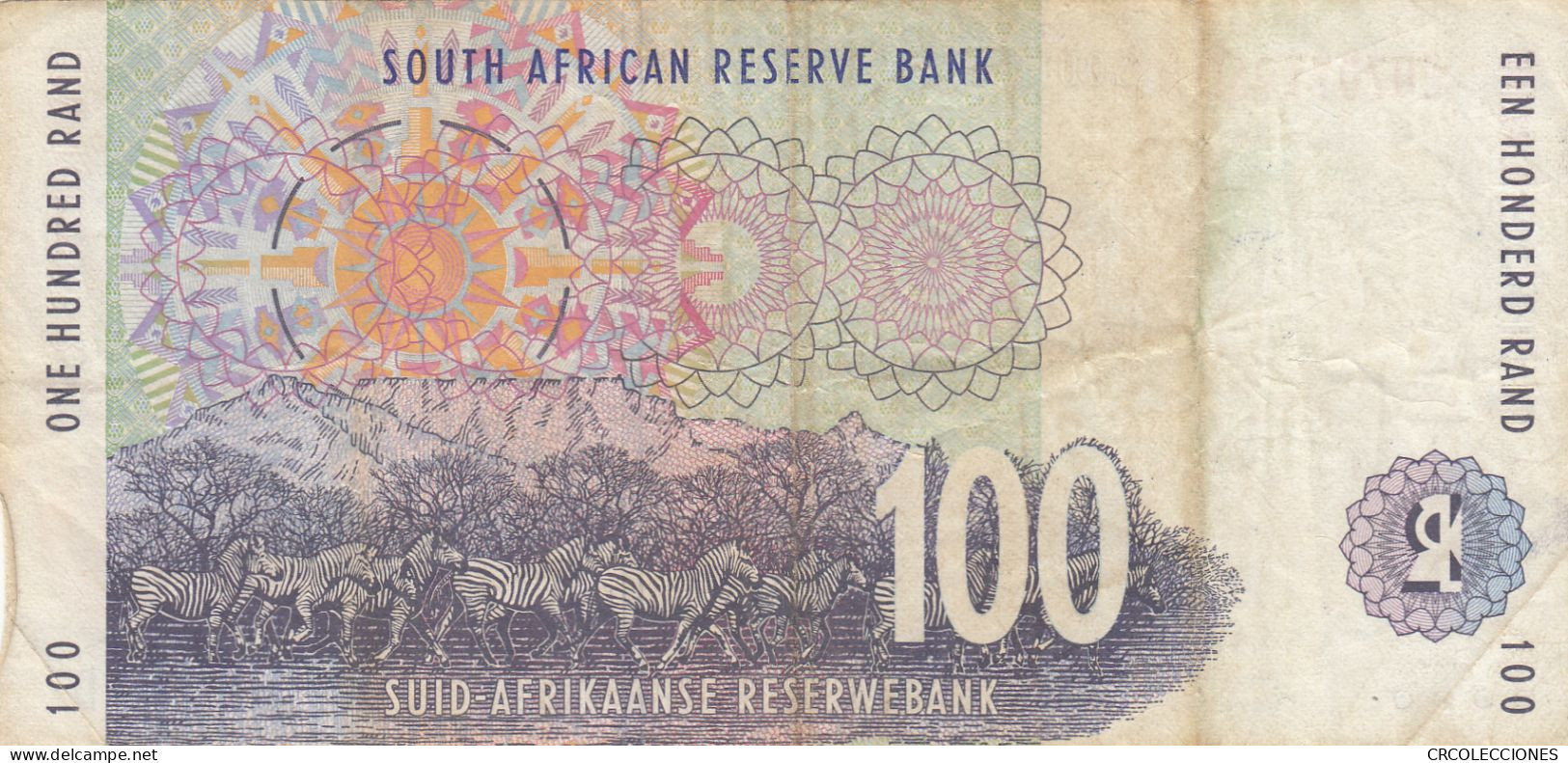 CRBX264 BILLETE SUDAFRICA 100 RAND 1994 BC - Suráfrica