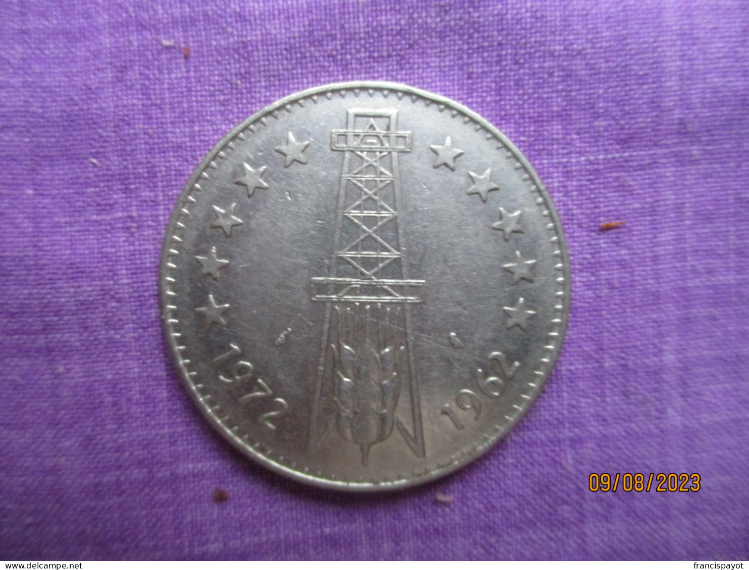 Algérie: 5 Dinar 1972 - Algérie
