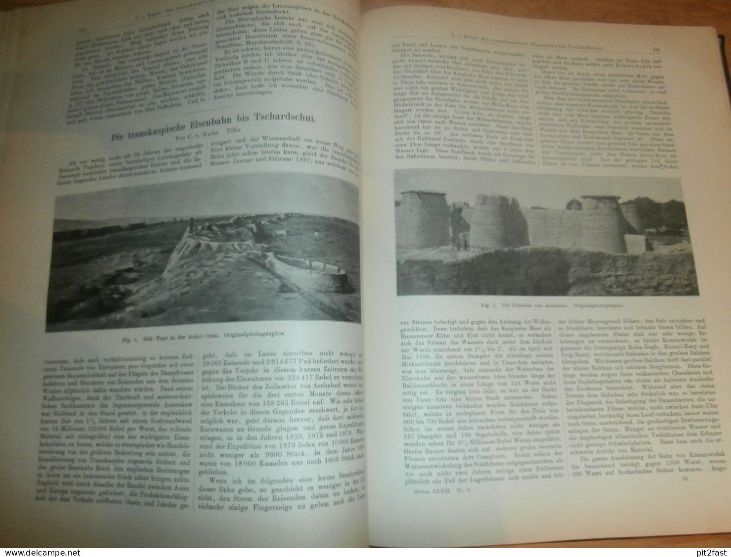 Völkerkunde Januar bis Juni 1898, gebundene GLOBUS Zeitschriften , Expedition , Kolonie , Reise , Berichte , Etnologie !