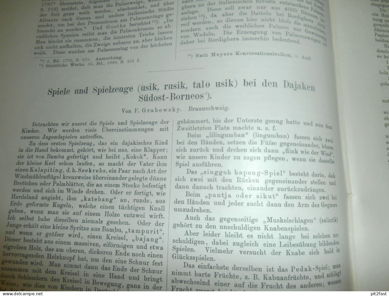 Völkerkunde Januar bis Juni 1898, gebundene GLOBUS Zeitschriften , Expedition , Kolonie , Reise , Berichte , Etnologie !