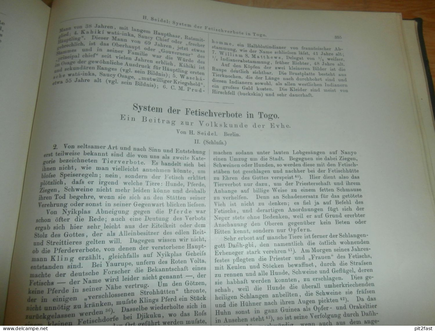 Völkerkunde Januar bis Juni 1898, gebundene GLOBUS Zeitschriften , Expedition , Kolonie , Reise , Berichte , Etnologie !