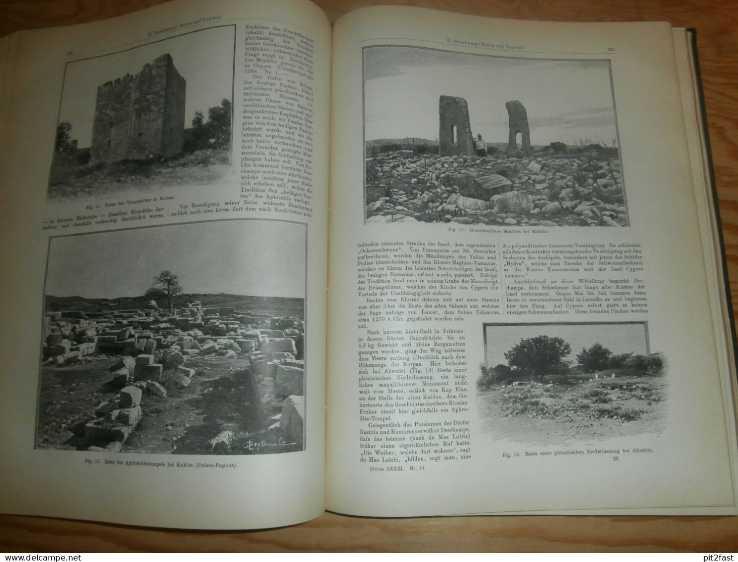 Völkerkunde Januar bis Juni 1898, gebundene GLOBUS Zeitschriften , Expedition , Kolonie , Reise , Berichte , Etnologie !