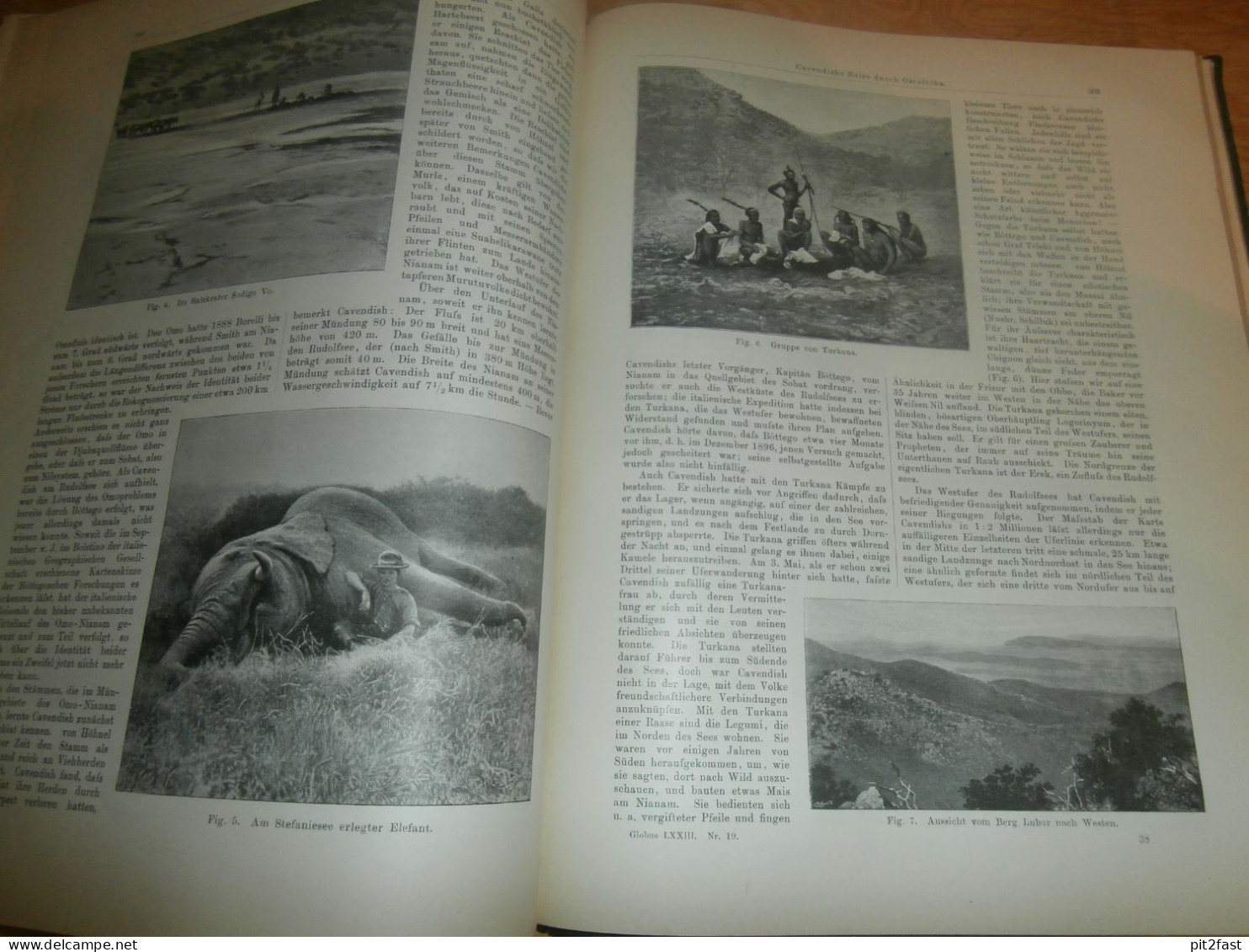 Völkerkunde Januar bis Juni 1898, gebundene GLOBUS Zeitschriften , Expedition , Kolonie , Reise , Berichte , Etnologie !