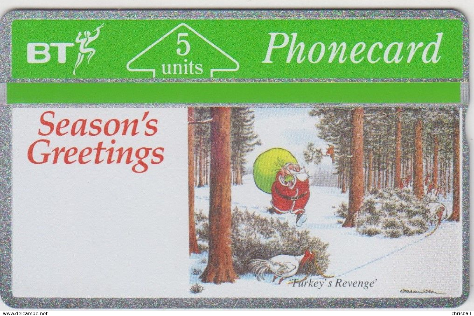 BT 5 Unit  - 'Seasons Greetings'  Mint - BT Emissioni Commemorative