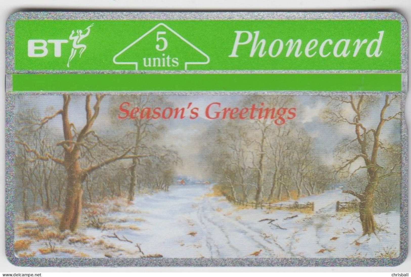 BT 5 Unit  - 'Seasons Greetings'  Mint - BT Emissioni Commemorative