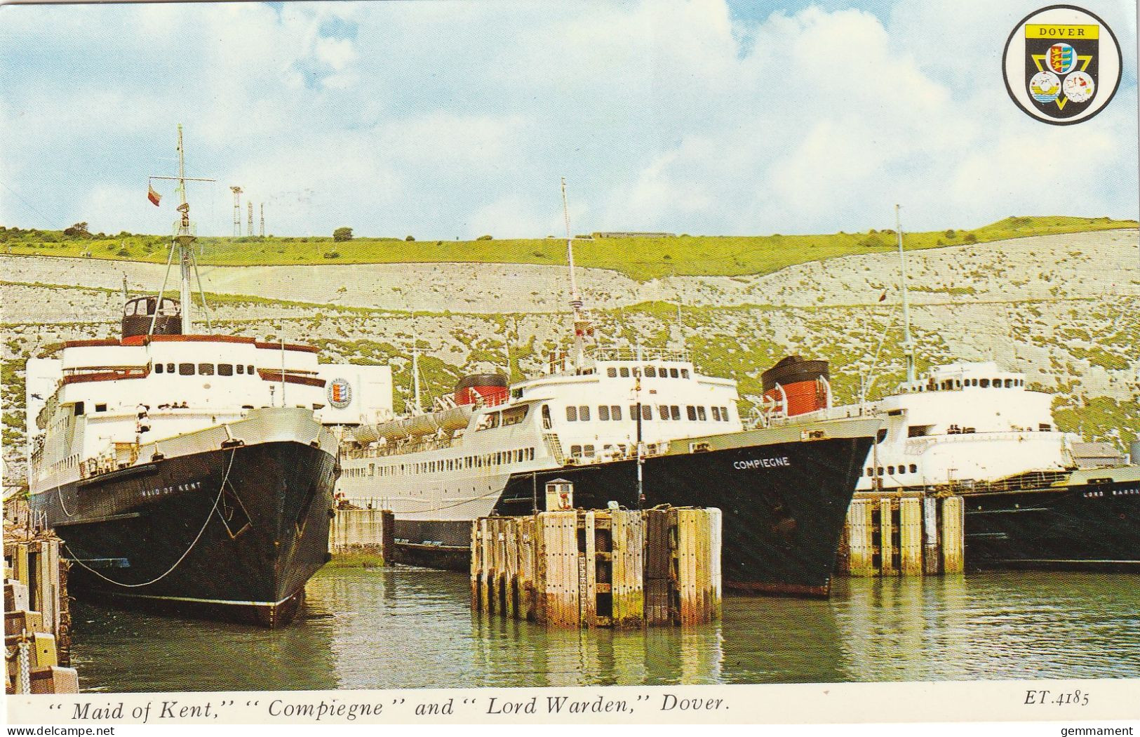 DOVER - ;MAID OF KENT -'COMPEIGNE' @ 'LORD WARDEN'. - Dover