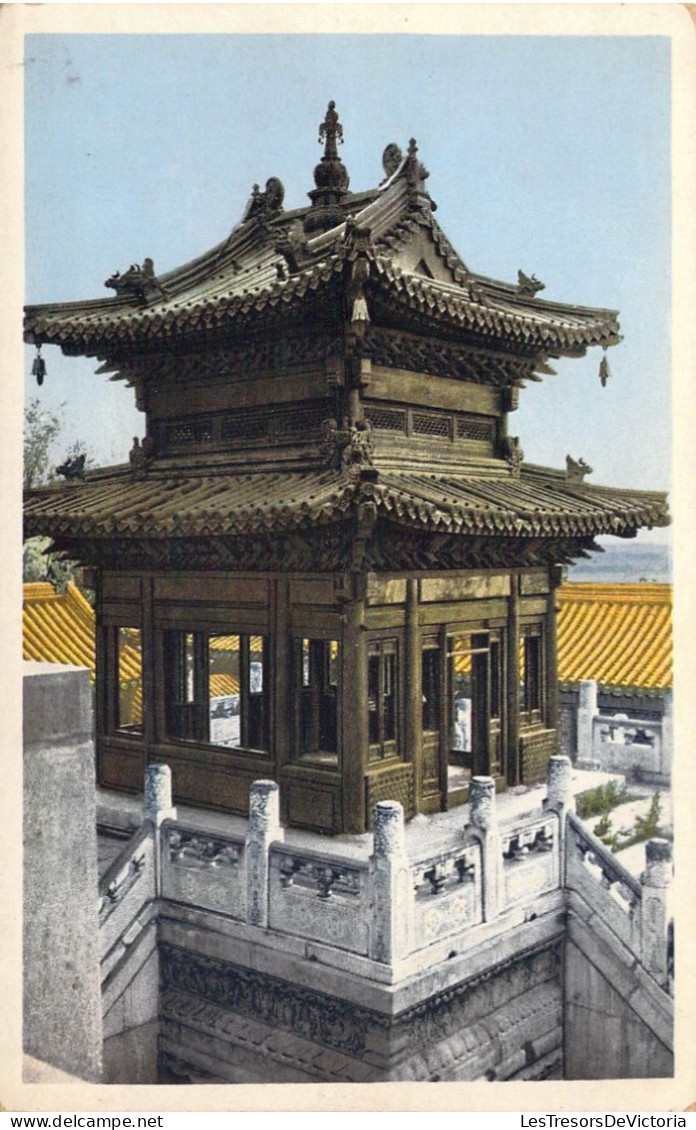 Chine - Bronze Pavillon - Summer Palace - Peking - Colorisé - Carte Postale Ancienne - China