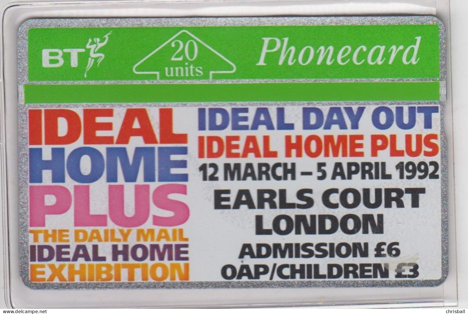 BT 20 Unit  - 'Ideal Homes'  Mint - BT Commemorative Issues