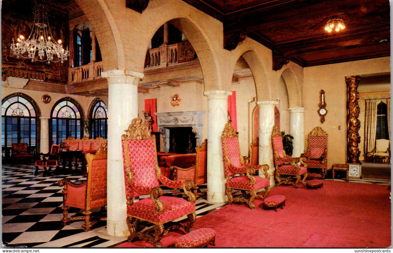 Florida Sarasota John Ringling Residence View From Entrance Foyer - Sarasota