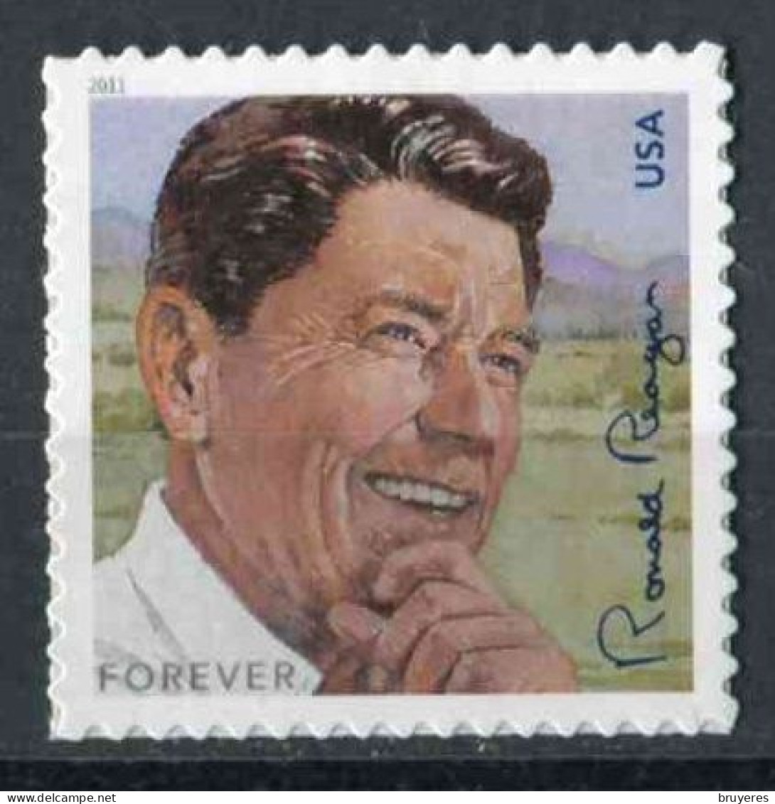 TIMBRE** De 2011 Adhésif Des ETATS-UNIS "RONALD REAGAN 40e Président Des Etats-Unis" - Unused Stamps