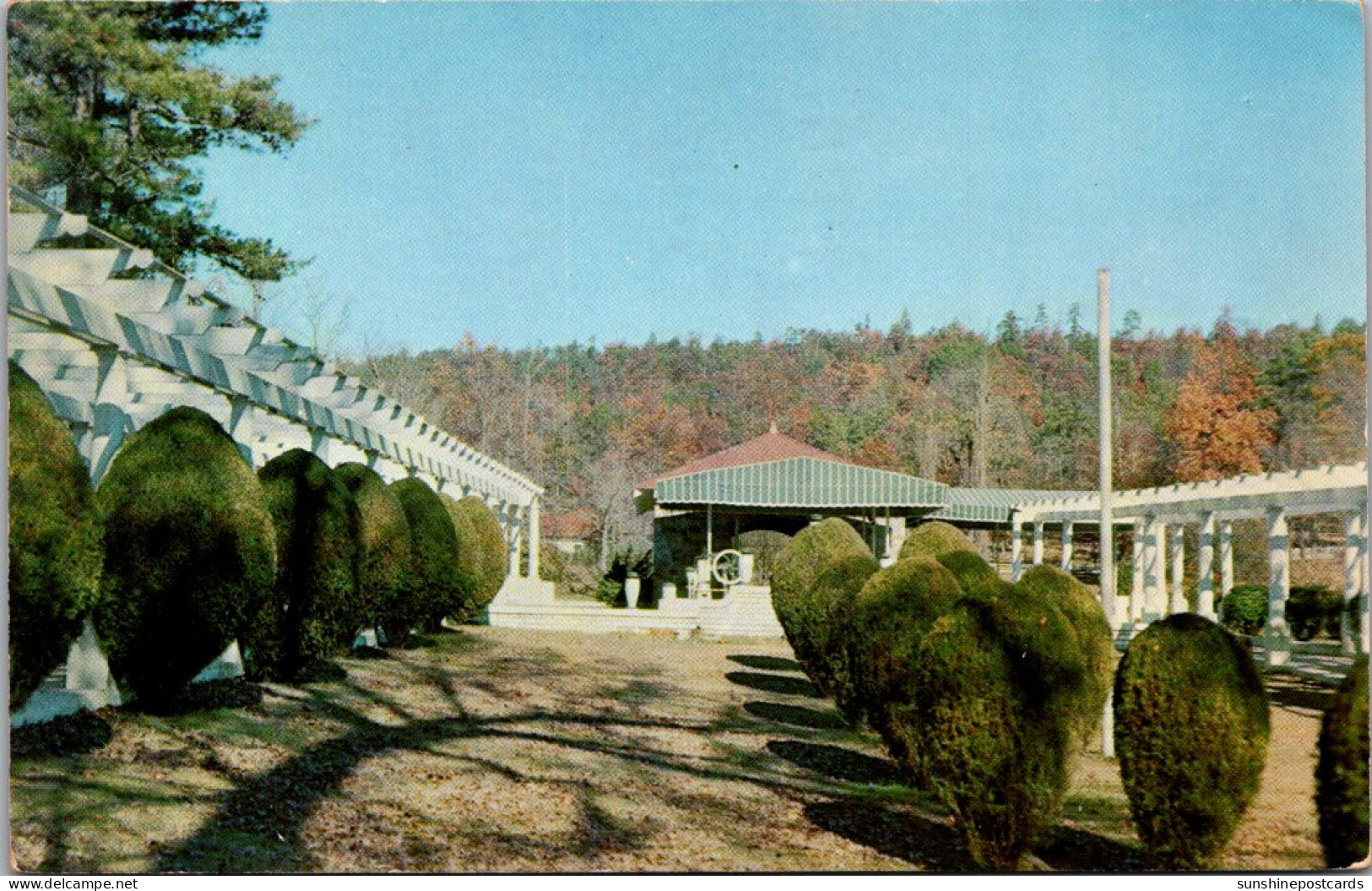 Arkansas Hot Springs Scene Of Maountain Vallry Mineral Water Spring 1952 - Hot Springs