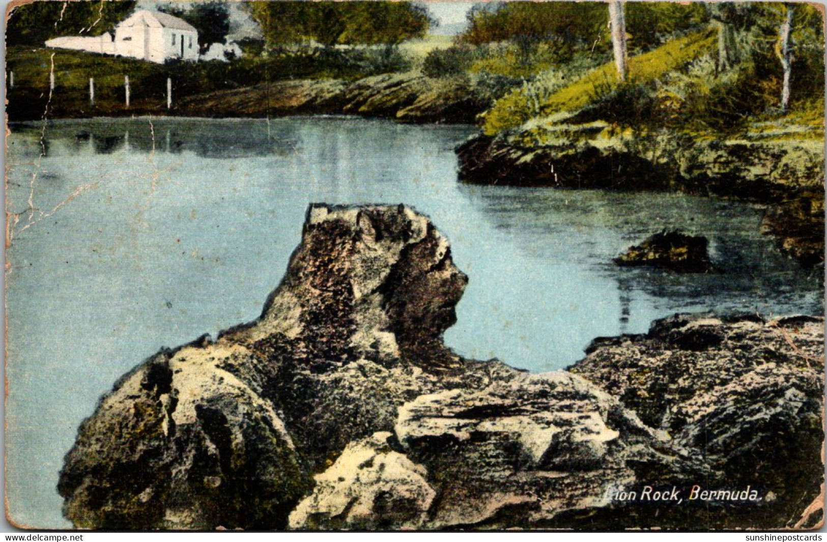 Bermuda The Lion Rock 1909 - Bermudes