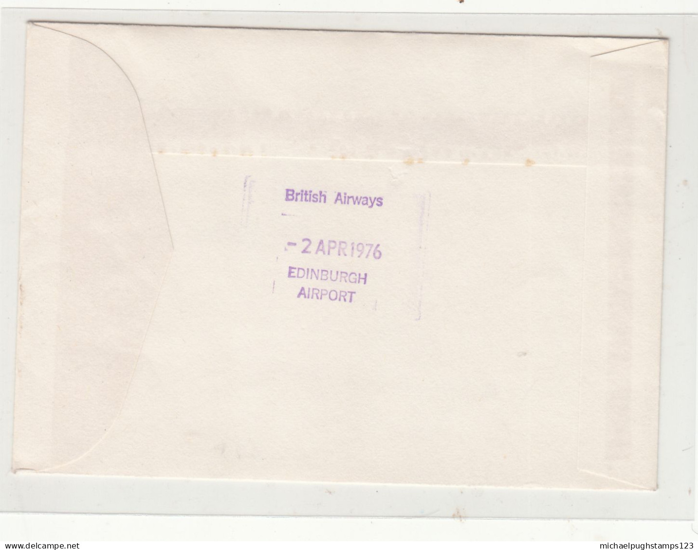 G.B. / British Airways Airmail Letter Stamps / London To Edinburgh Shuttle - Autres & Non Classés