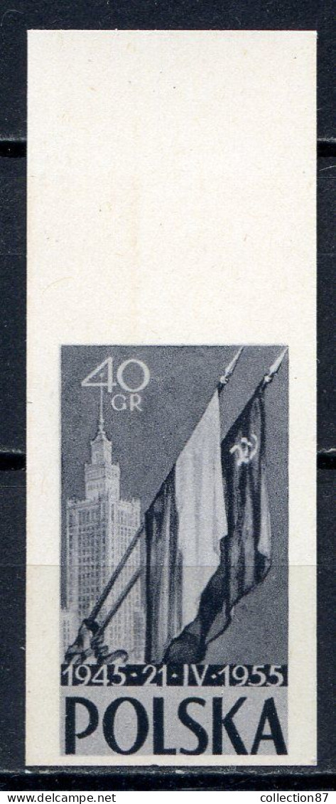 POLOGNE < ESSAI Yvert N° 796 < 10e ANNIVERSAIRE Du TRAITE D'ASSISTANCE RUSSE POLONAISE - Prototype De Gravure - Plaatfouten & Curiosa