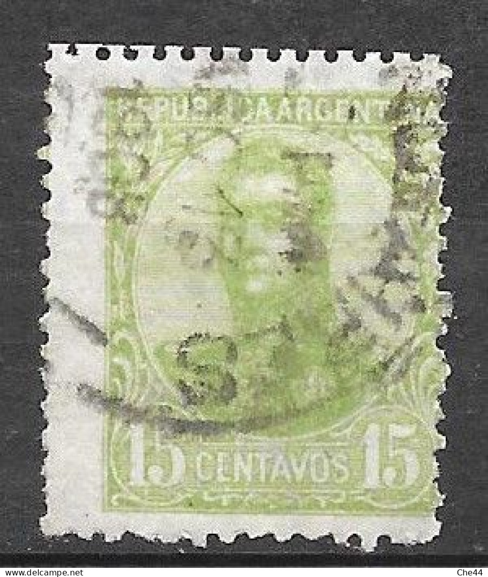 José Francisco De San Martín (1778-1850) - Perf. 13¼x12½ : N°142 Chez YT. - Usados