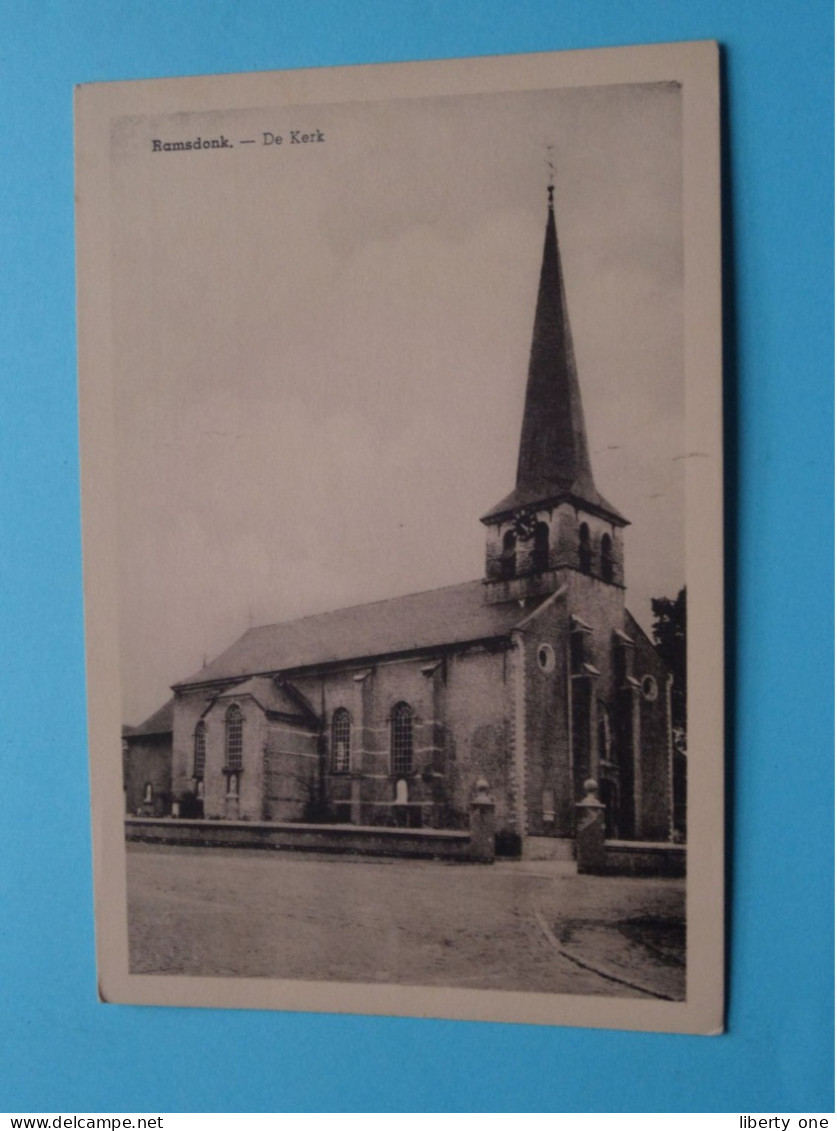 RAMSDONK De Kerk ( Edit. : Maerevoet / Beernaert ) Anno 19?? ( Zie SCANS ) ! - Kapelle-op-den-Bos