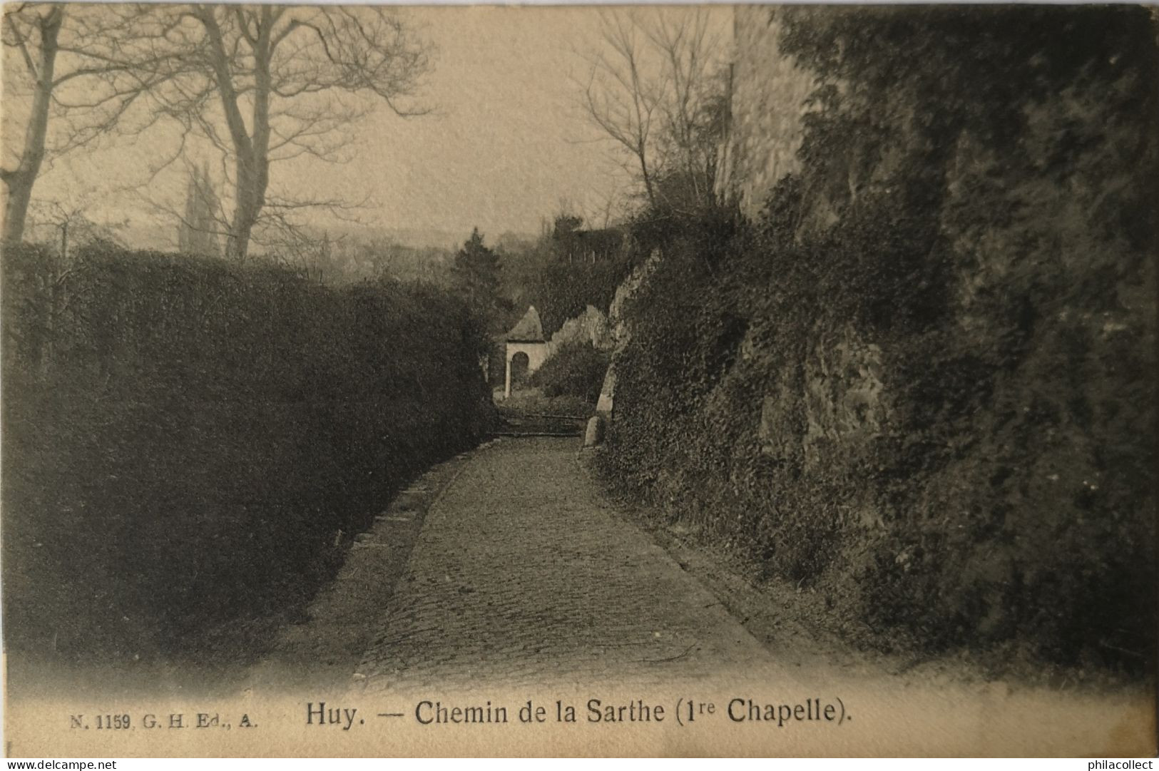 Huy // Chemin De La Sarte (1re Chapelle) 1907 - Hoei