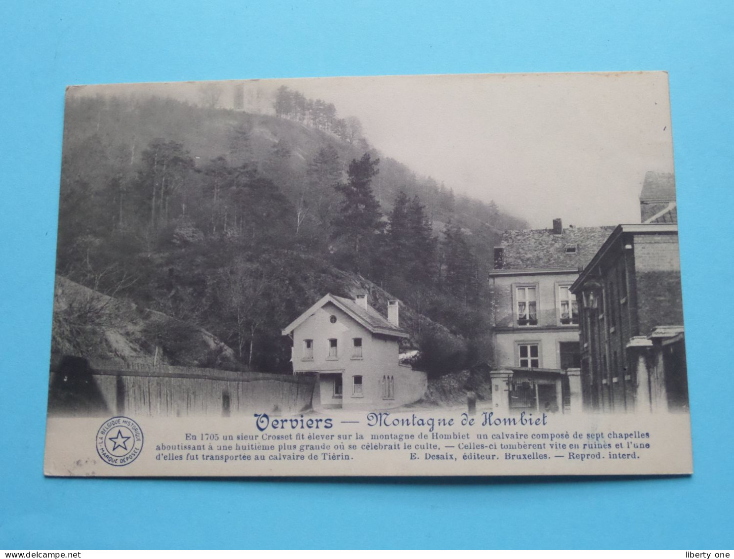 Montagne De Hombiet > Verviers ( Edit. :  Desaix ) Anno 1912 ( Voir / Zie SCANS ) ! - Verviers