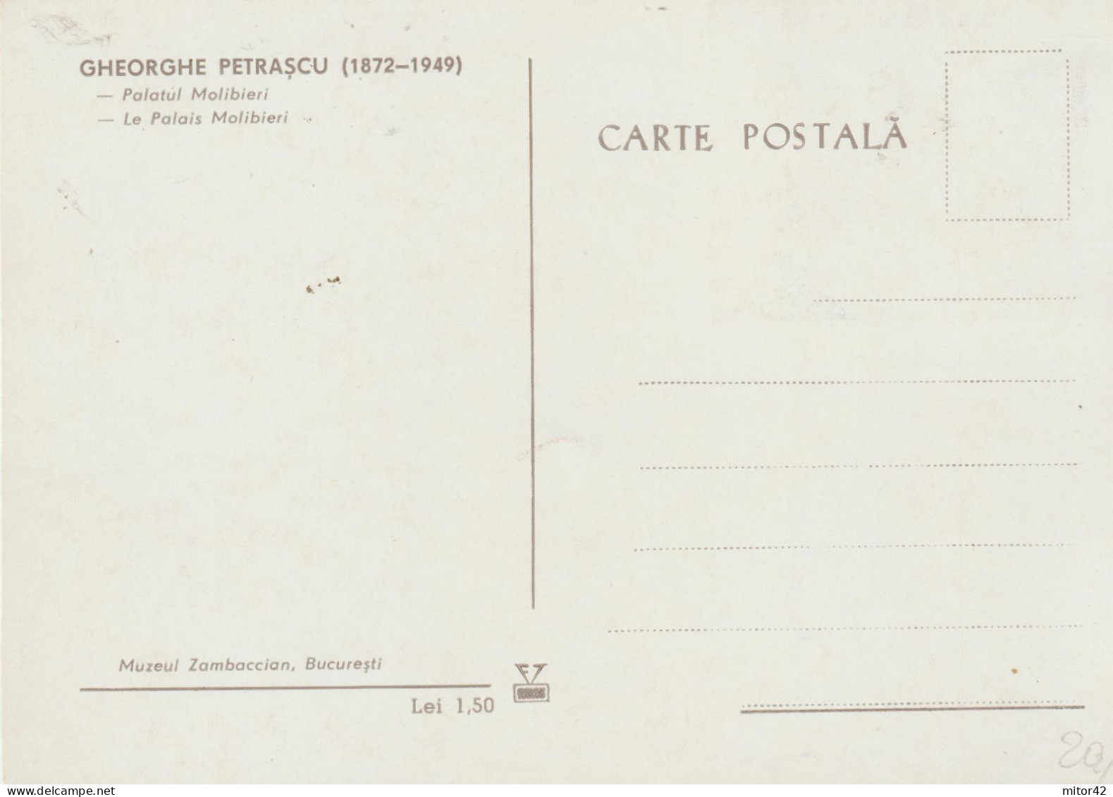20-Tematica Saluti Da "Italia Nel Mondo": Romania-1972-Venezia-Cartolina Maximum Con Annullo Speciale - Souvenir De...