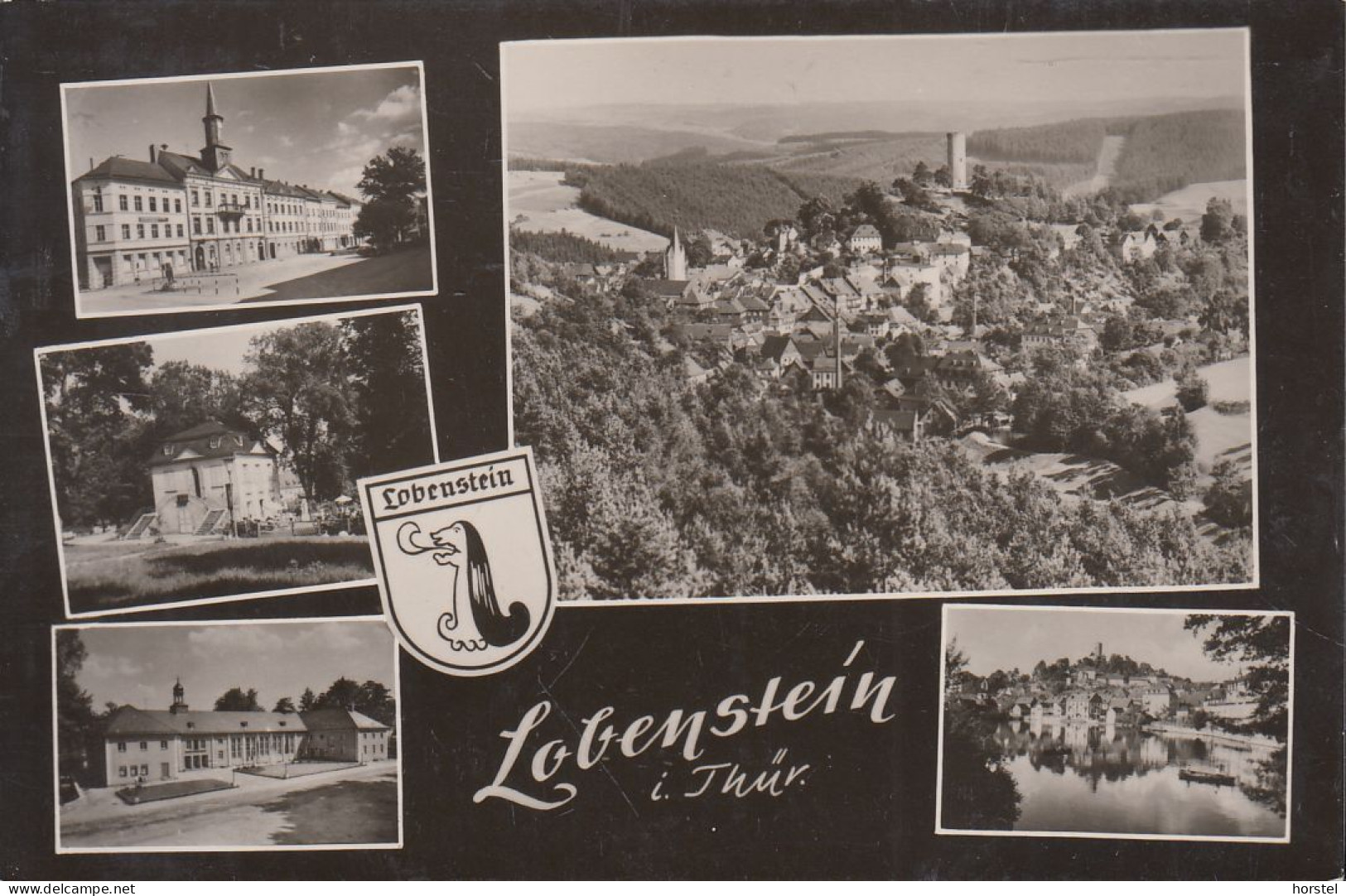 D-07356 Bad Lobenstein - Alte Ansichten - Stamp - Lobenstein