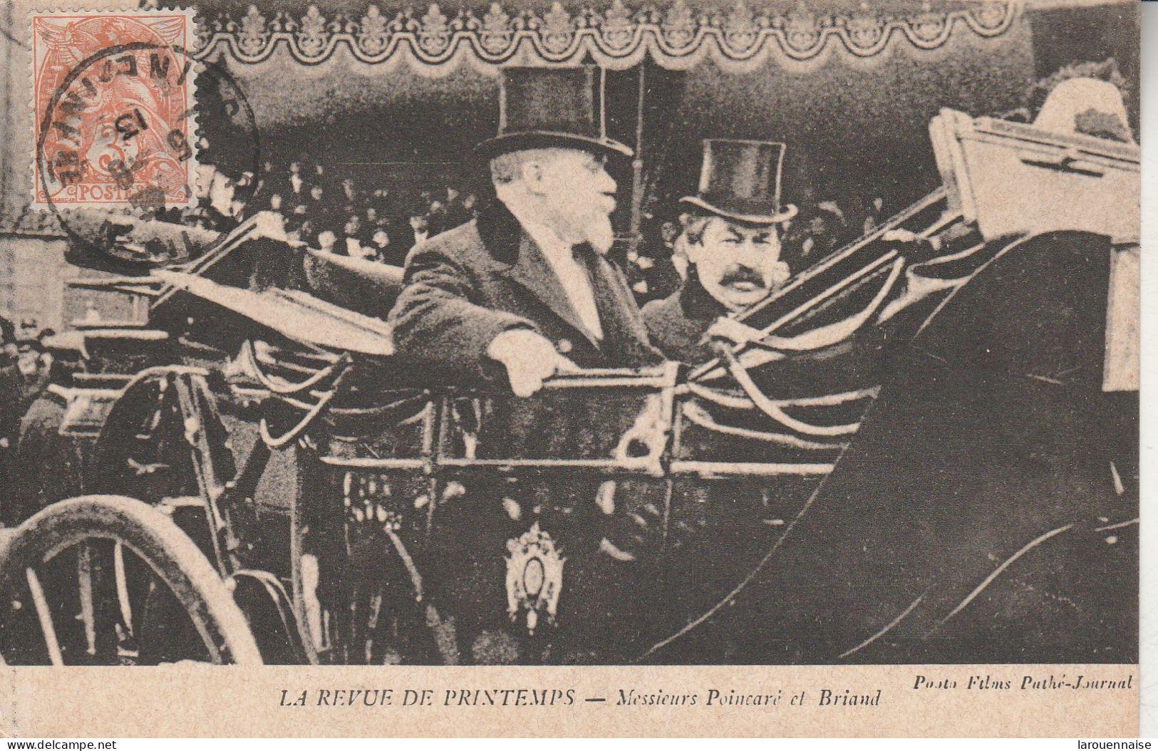 94 - VINCENNES -  La Revue De Printemps - Messieurs Poincaré Et Briand - Personnages