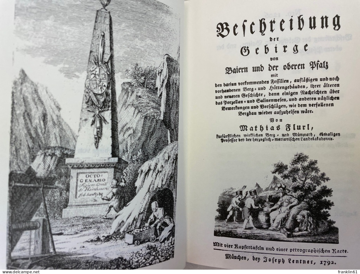 Beschreibung Der Gebirge Von Baiern Und Der Oberen Pfalz... - 4. Neuzeit (1789-1914)