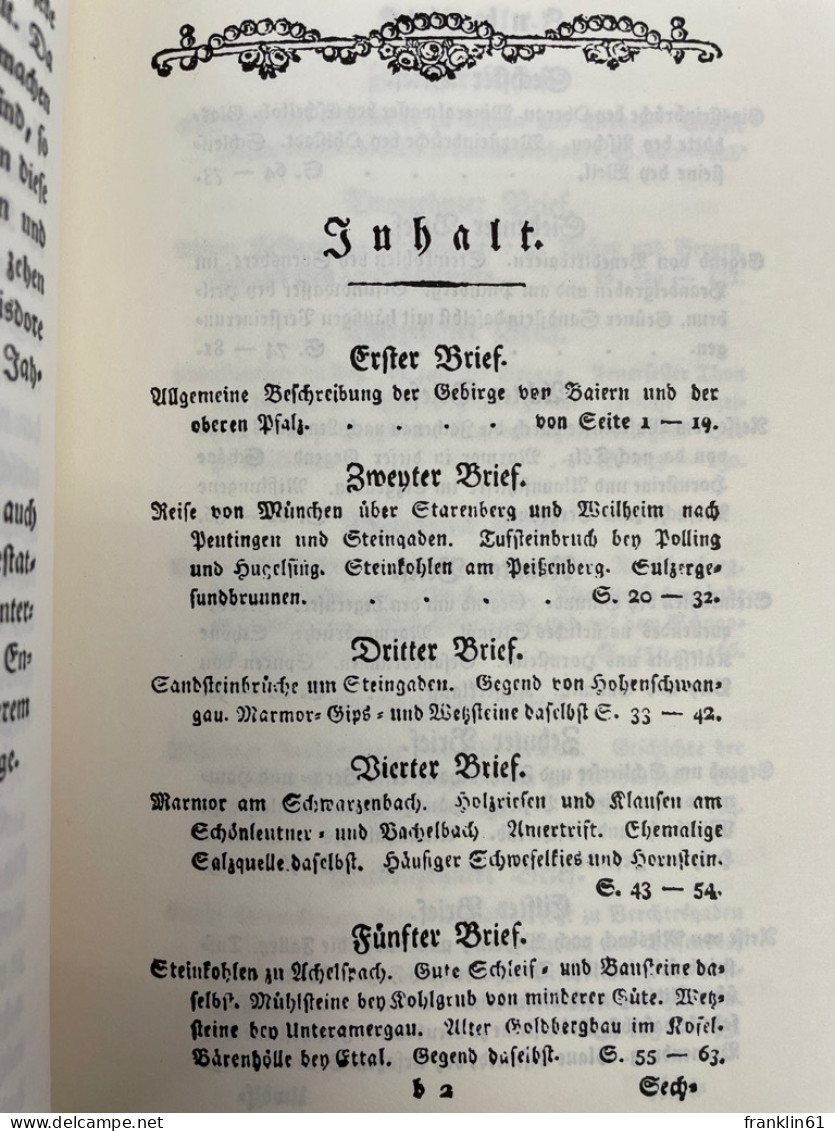 Beschreibung Der Gebirge Von Baiern Und Der Oberen Pfalz... - 4. Neuzeit (1789-1914)